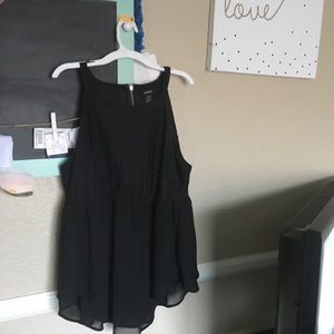 Black Lace Torrid Tank Top